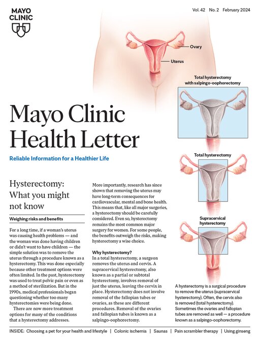 Title details for February 2024. Mayo Clinic Health Letter by Mayo Clinic - Available